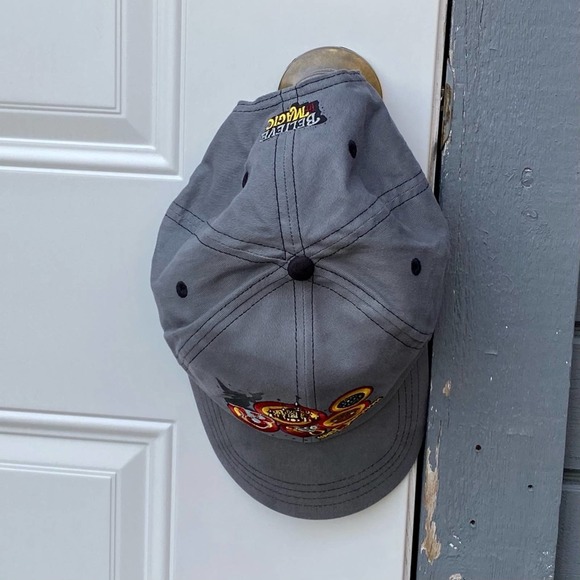 Disney Parks Authentic Embroidered Grey Believe In Magic Adjustable Hat New - Picture 14 of 16